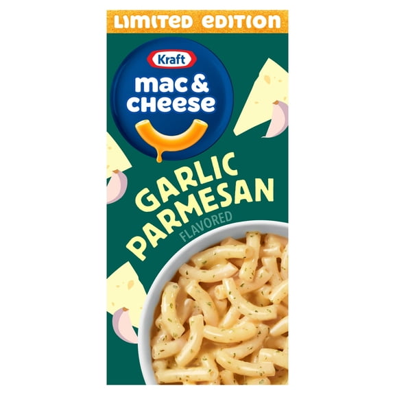 Kraft Garlic Parmesan Flavored Mac & Cheese Macaroni and Cheese Sauce Mix 7.25 oz Box(Pack of 3)