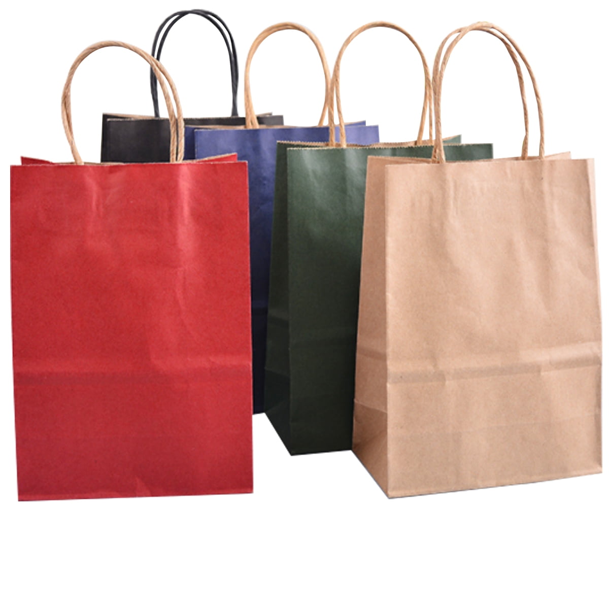 Kraft Gift Bags 5 Colors Kraft Paper Bags With Handles For Packaging kraft-gift-bags-5-colors-kraft-paper-bags-with-handles-for-packaging