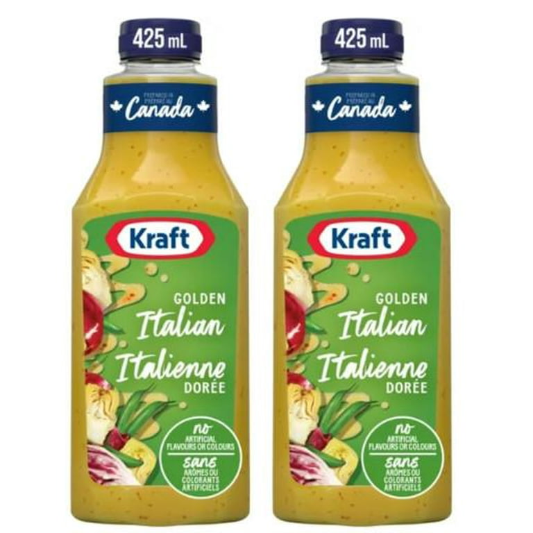 kraft golden italian salad dressing Dressing Salad Italian Golden Portion Kraft 200 X 18ml main image 1