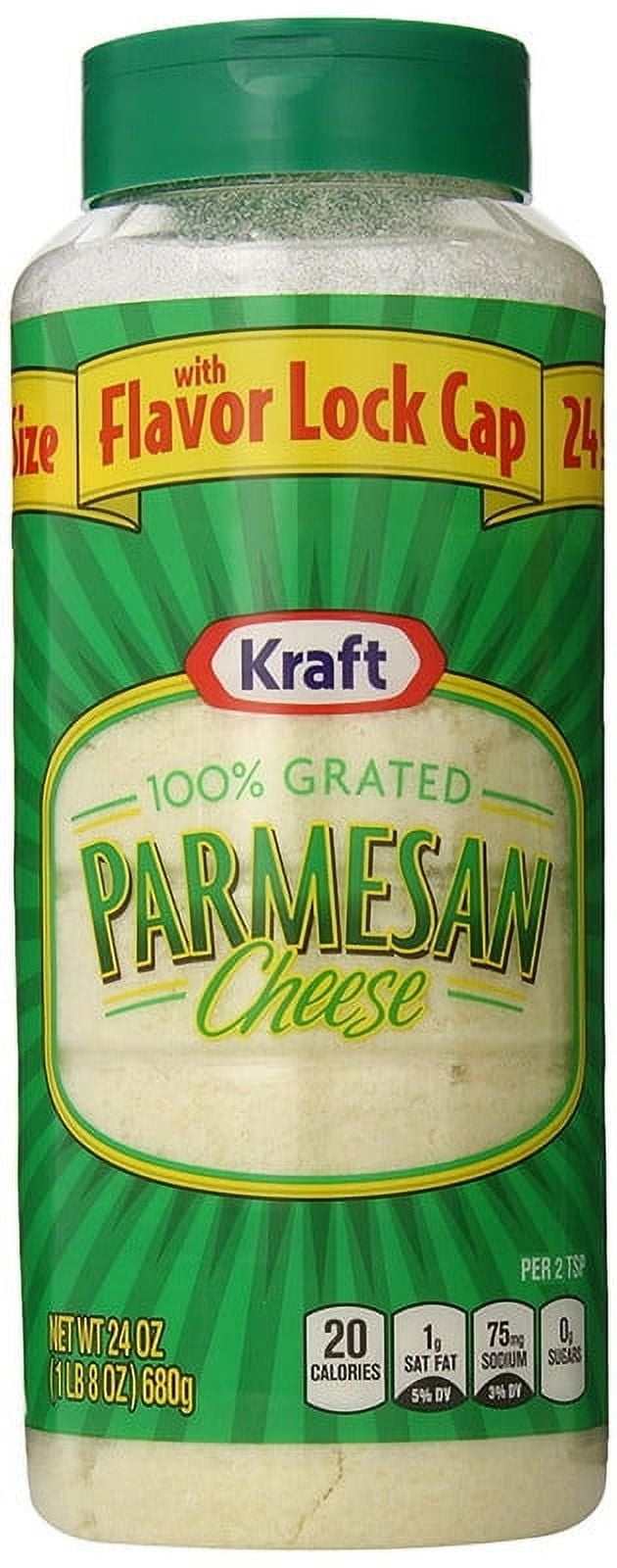 Kraft Grated Parmesan Cheese 24 oz - 6 Pack