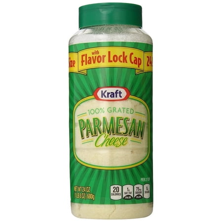 Kraft Grated Parmesan Cheese 24 oz - 6 Pack