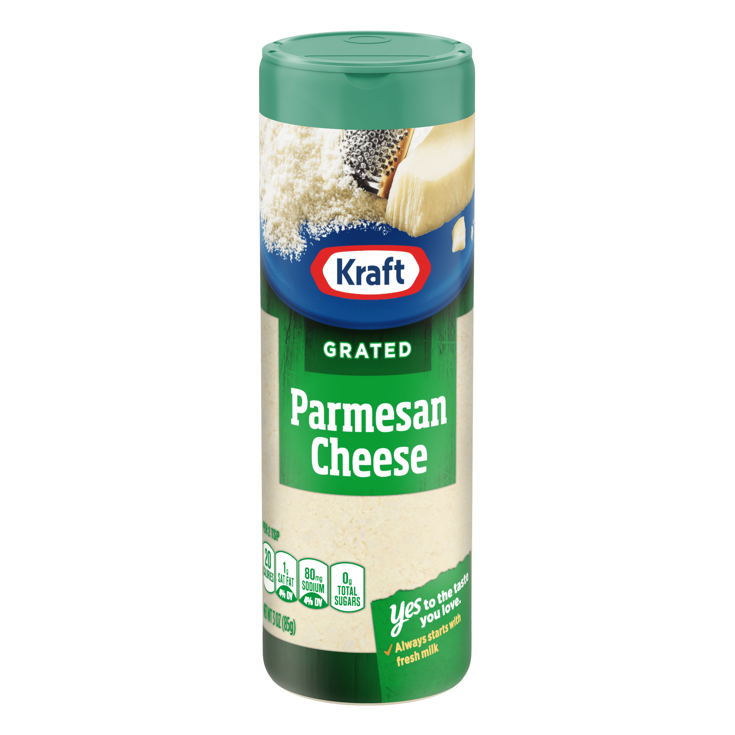 Kraft Grated Parmesan Cheese Shaker 3 oz Bottle