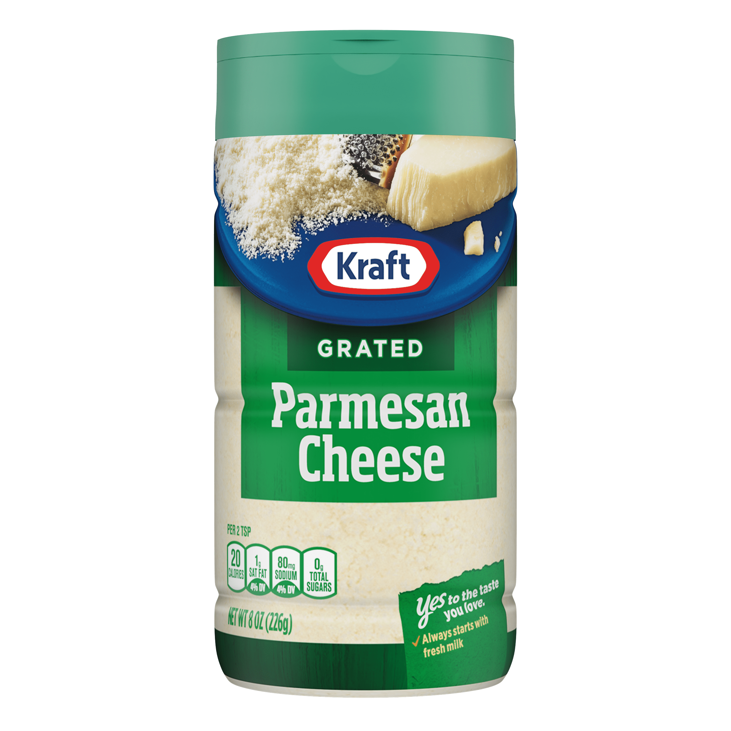 Kraft Grated Parmesan Cheese Shaker 8 oz Bottle