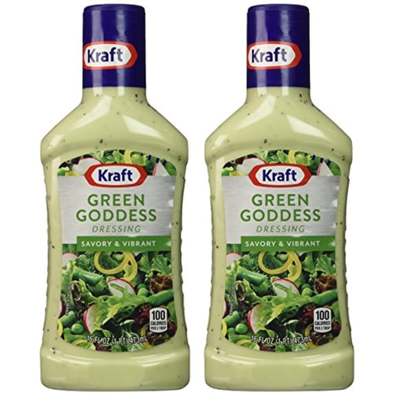 Kraft Green Goddess Dressing, 16 Fl Oz (Pack Of 2)