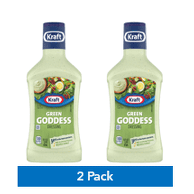 Kraft Green Goddess Dressing (2 Pack) - Walmart.com