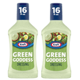 thumbnail image 1 of Kraft Green Goddess Salad Dressing, 16 fl oz - Pack of 2, 1 of 5