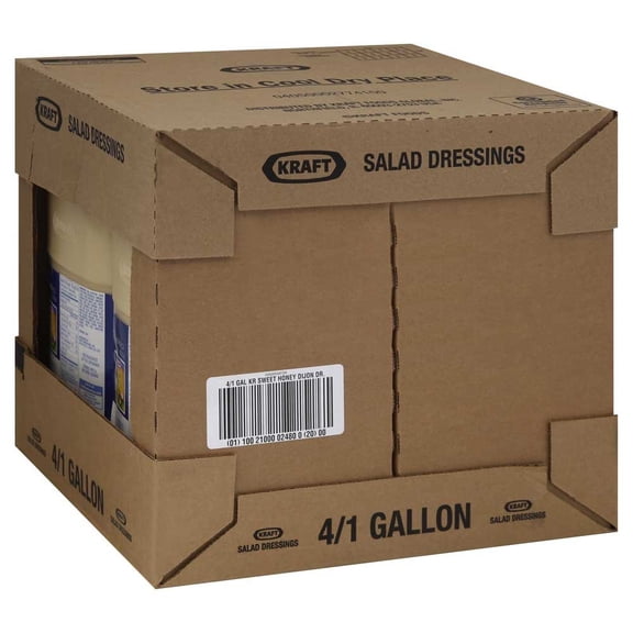 Kraft Honey Dijon Sweet Dressing and Dip, 128 Ounce - 4 per case.