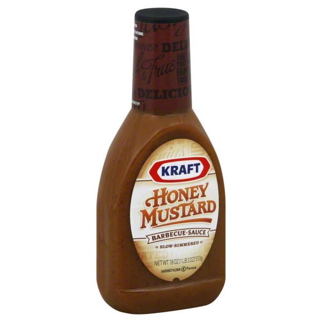 Kraft Honey Mustard Barbecue Sauce, 18 oz