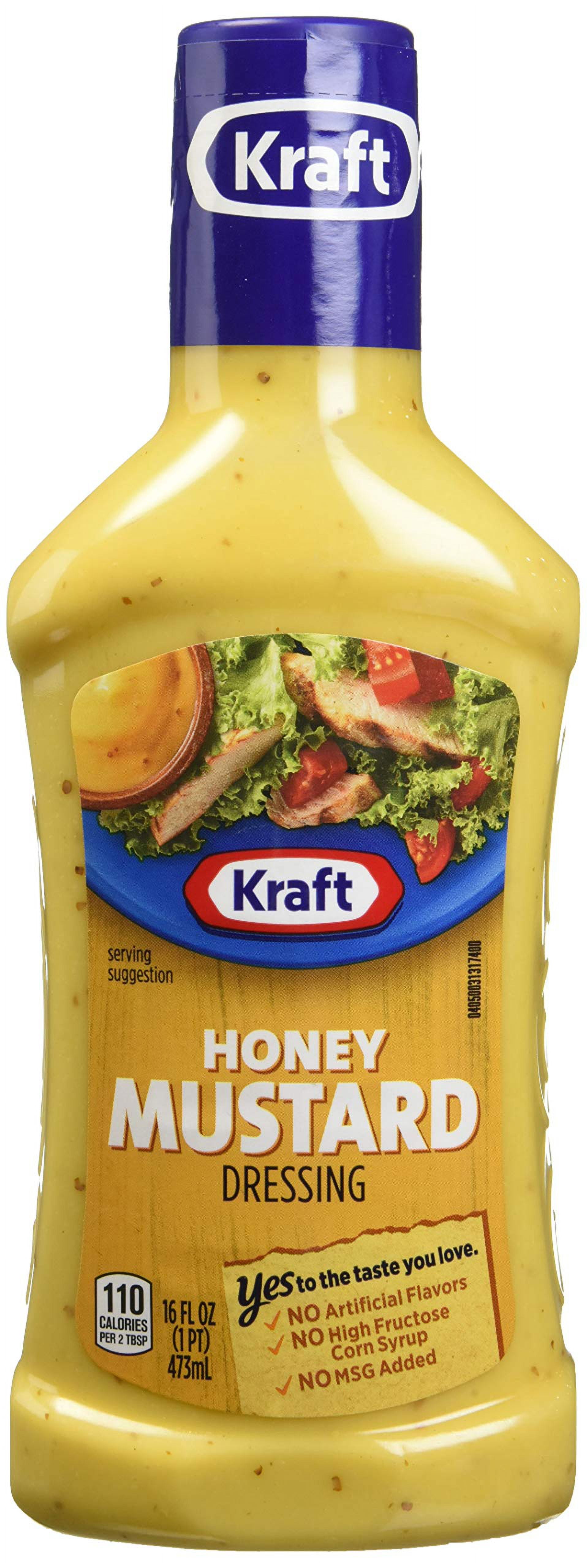 Kraft Honey Mustard Dressing (16 Oz Bottle)