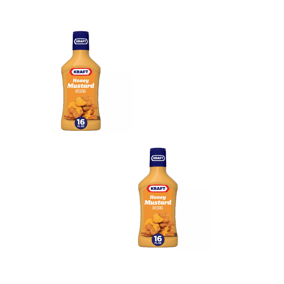 Kraft Honey Mustard Dressing - 16 fl oz (Pack of 2)