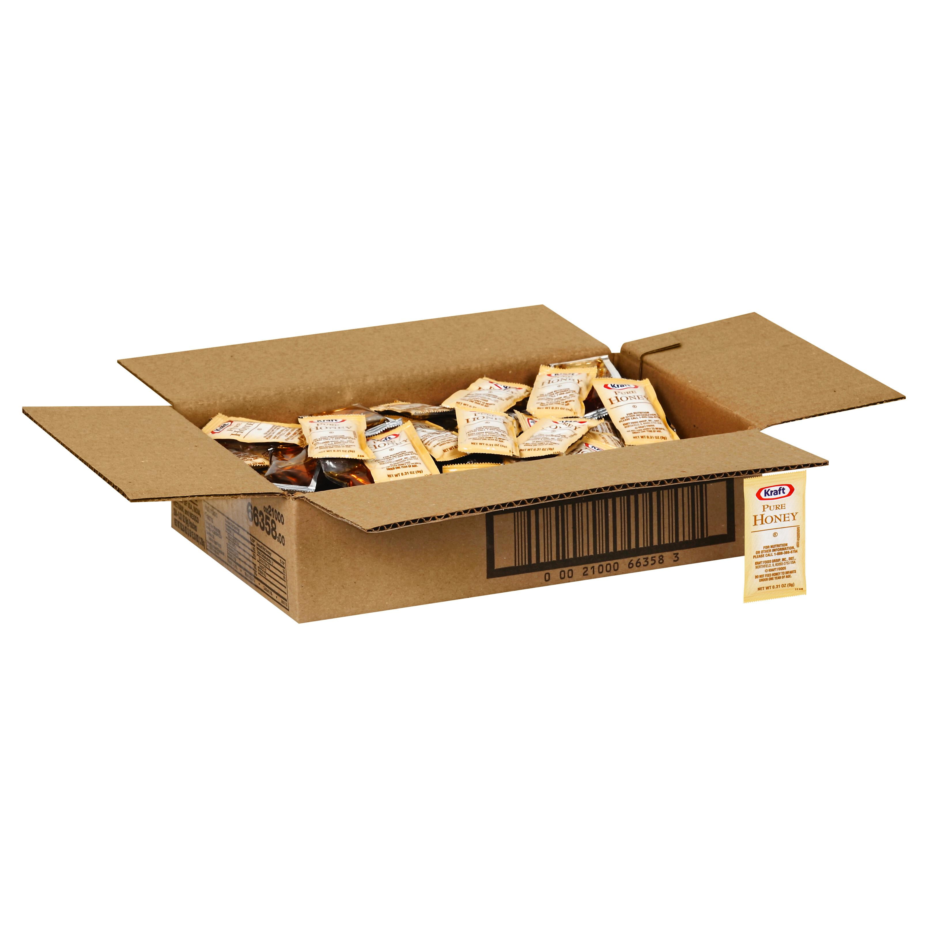 Kraft Honey Single Serve Pouch, 9 g. Packets (Pack of 200)