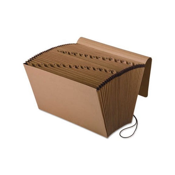 Kraft Indexed Expanding File 31 Sections, 1/31-Cut Tab, Legal Size, Brown