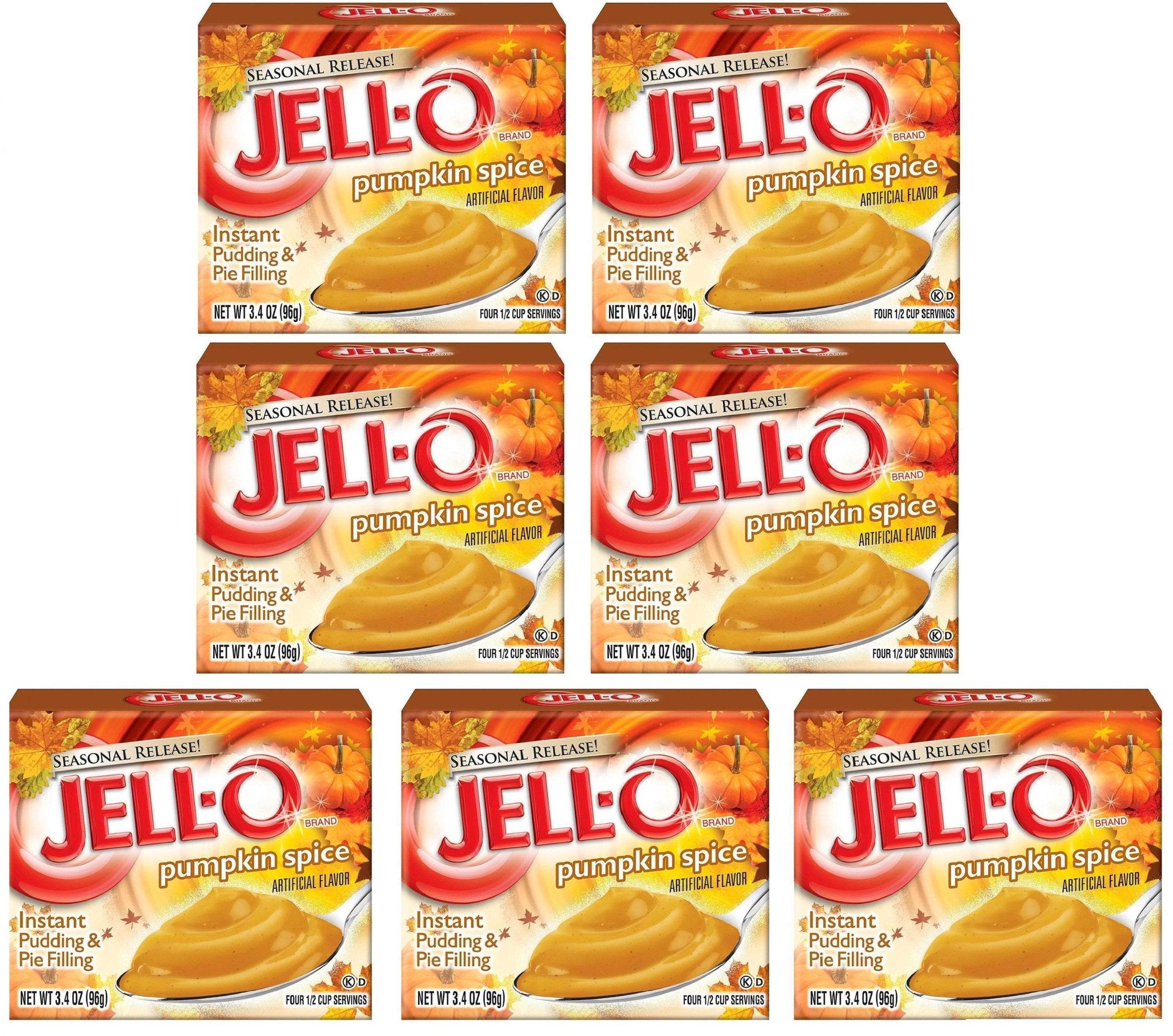 Kraft JellO Instant Pudding Dessert & Pie Filling, Pumpkin Spice, 3.4