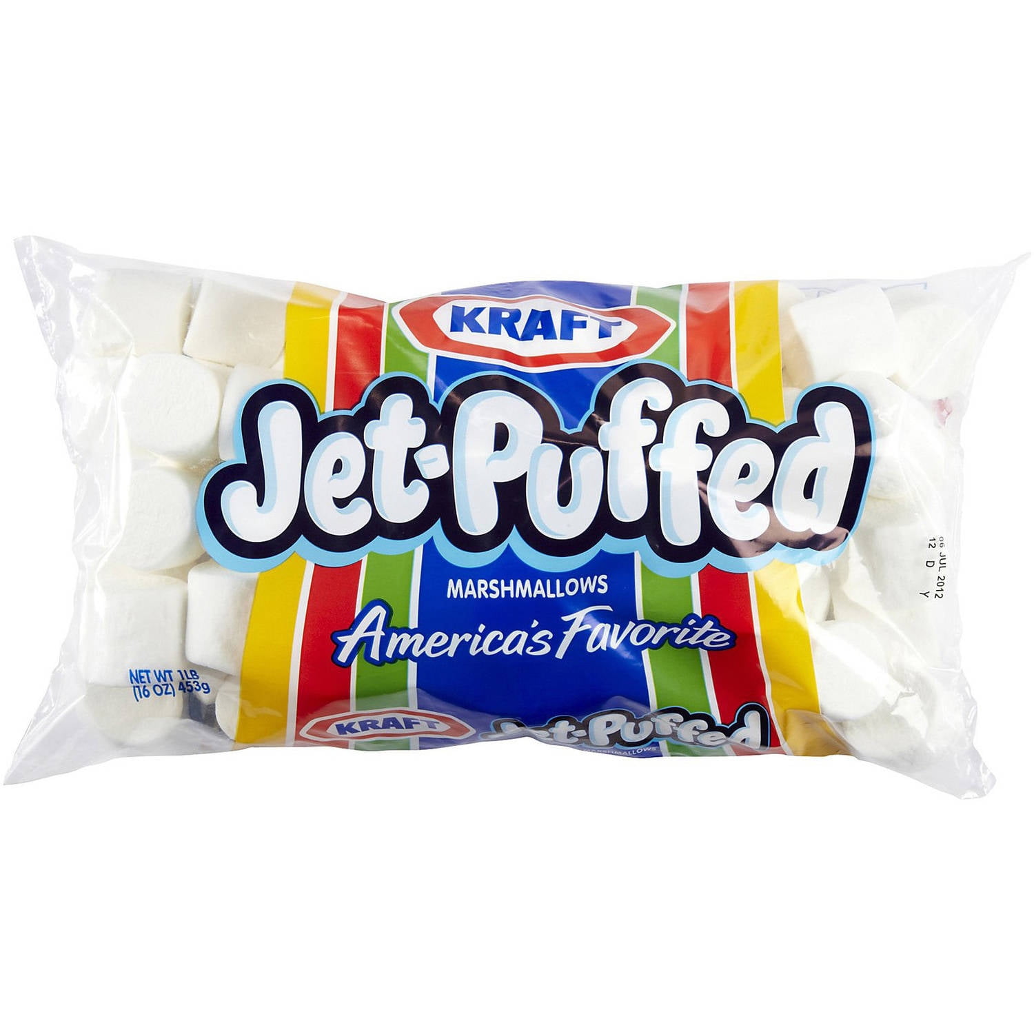 Kraft JetPuffed Marshmallow 16 Oz (Pack of 12)