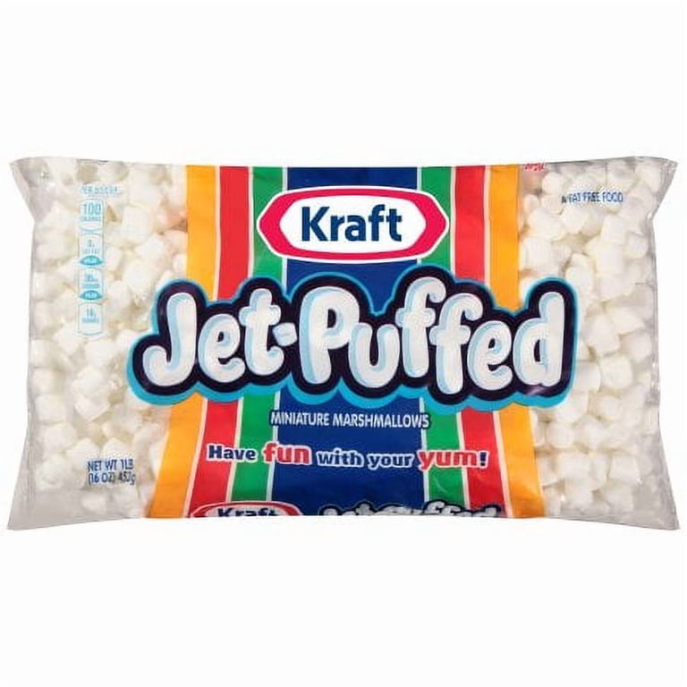 Kraft Jet-Puffed Mini Marshmallows (Pack of 20) - Walmart.com