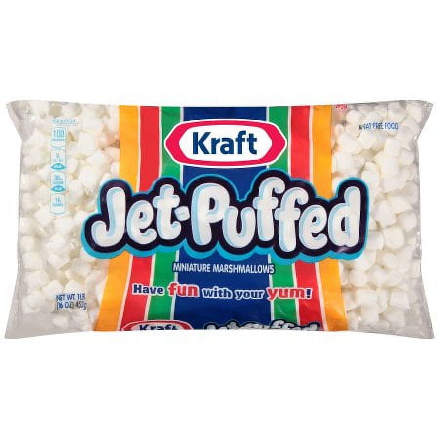Kraft JetPuffed Mini Marshmallows (Pack of 4)
