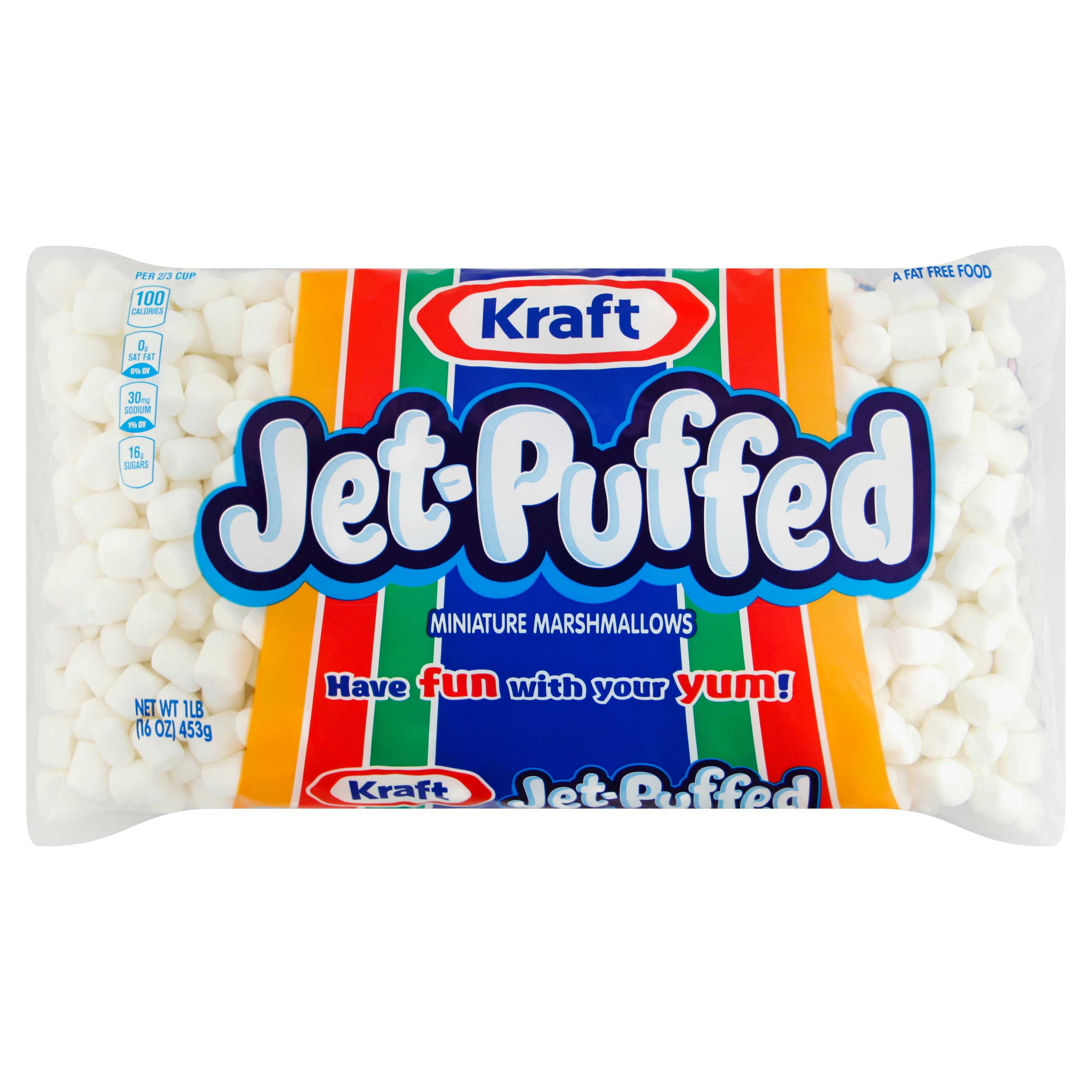 Kraft Jet-Puffed Miniature Marshmallows - 12 Pack - Walmart.com