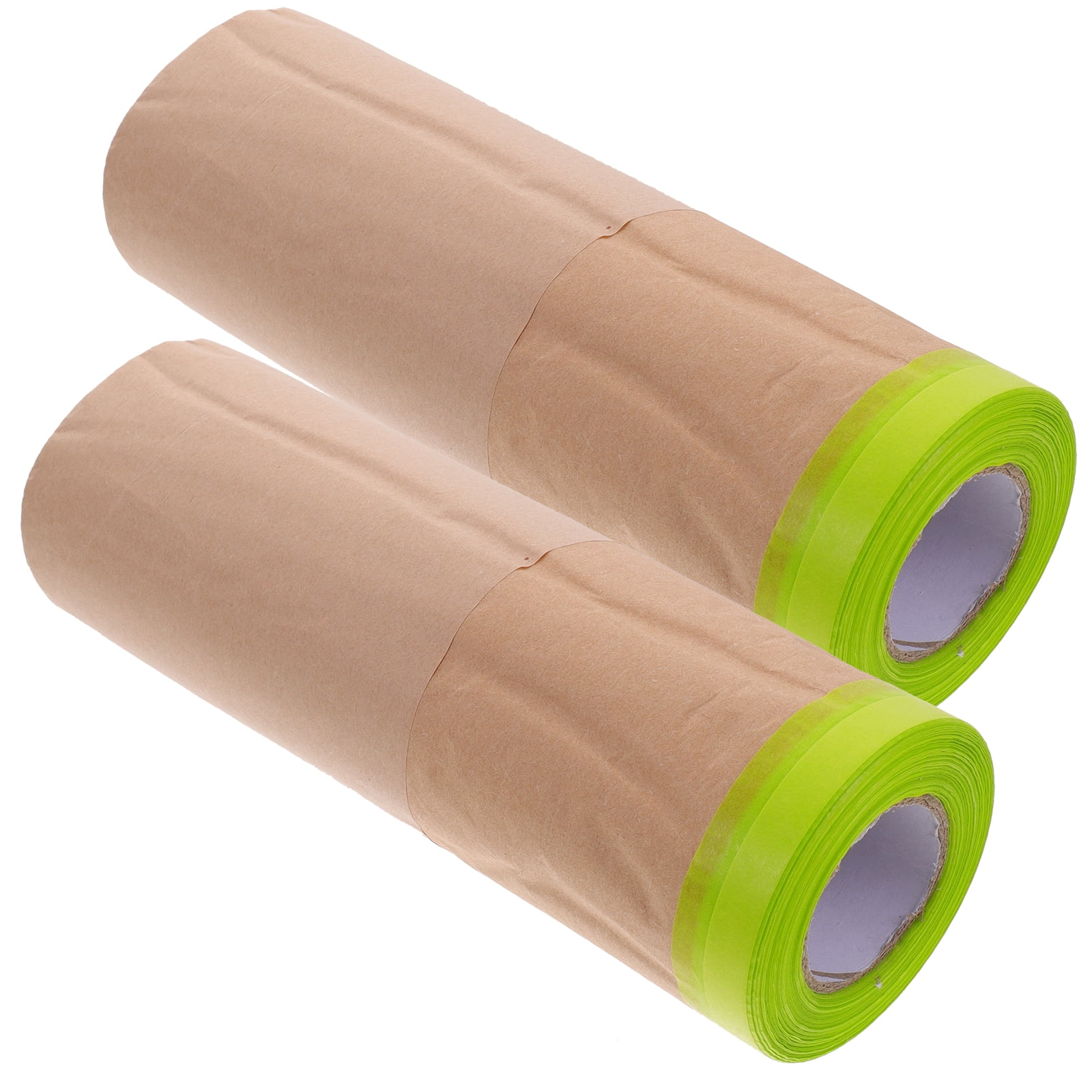 Kraft Masking Film 2 Rolls Assorted Paper Automotive Painting Covering