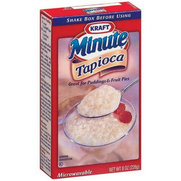 Kraft Minute Tapioca, 8 Oz Box (Pack of 4)