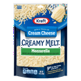 thumbnail image 1 of Kraft with a Touch of Cream Cheese Natural Cheese Shreds Mozzarella 8 oz. Bag, 1 of 5