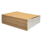 Better Office Products Kraft Composition Notebooks with Lined Paper, 5.5 in x 8.3 in, 60 Pages, 12 Pack
