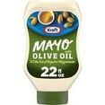 thumbnail image 1 of Kraft Olive Oil Reduced Fat Mayonnaise Squeeze Bottle 22 fl oz (Pack of 2), 1 of 5