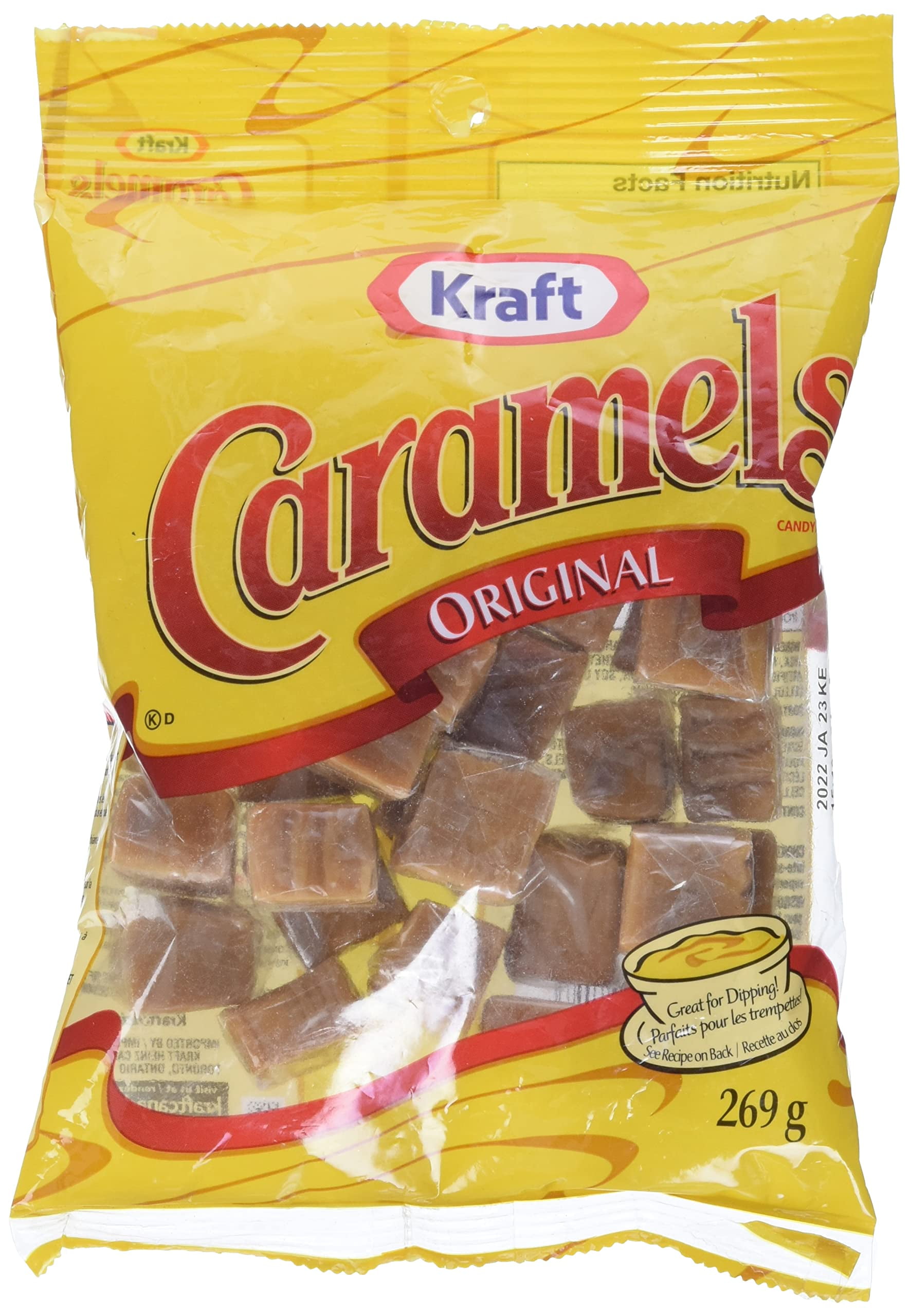 Kraft Original Caramels 3 Pack, Net Weight 807G/28.5 Oz., {Imported