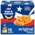 thumbnail image 1 of Kraft Mac and Cheese, 18 Boxes, for Easy Dinner or Dinner Sides, Original Flavor, No Artificial Flavors, Preservatives or Dyes, 7.25 oz, 1 of 20