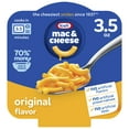 thumbnail image 1 of Kraft Mac and Cheese, 1 Big Bowl, for Easy Dinner or Dinner Sides, Original Flavor, No Artificial Flavors, Preservatives or Dyes, 3.5 oz, 1 of 20