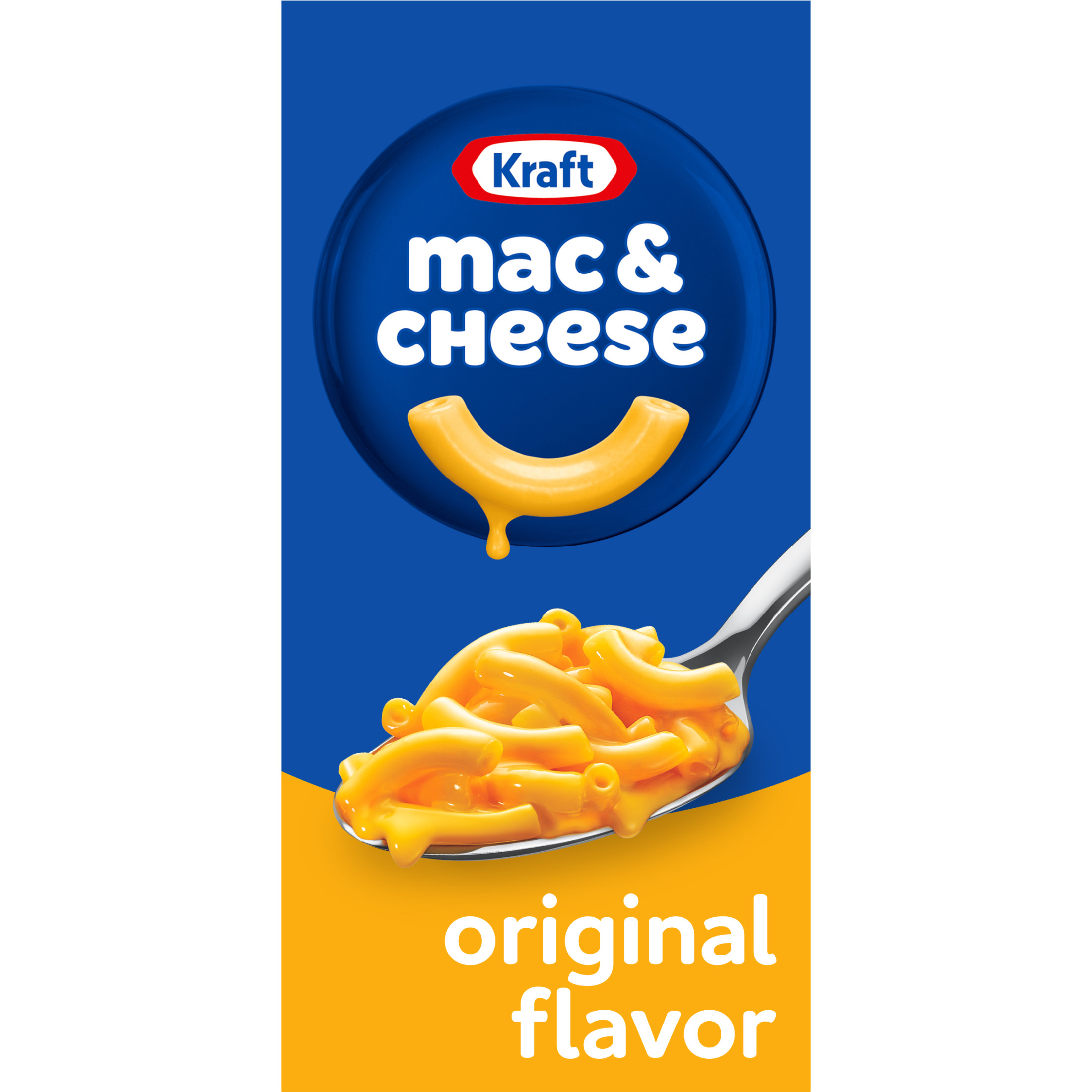 Kraft Original Mac N Cheese Macaroni and Cheese Dinner, 7.25 oz Box - image 1 of 19