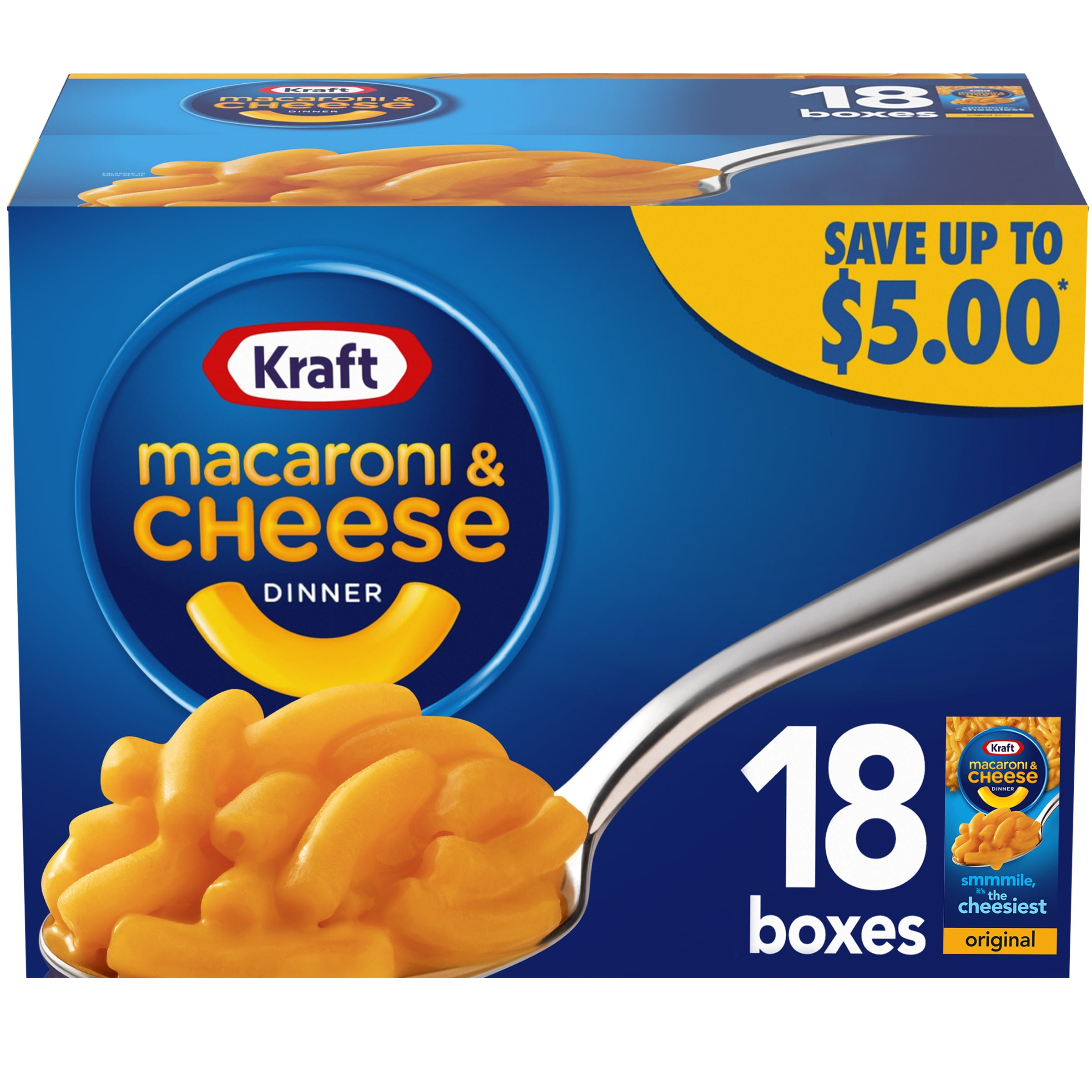 Kraft Original Mac N Cheese Macaroni and Cheese Dinner, 7.25 oz - City  Market