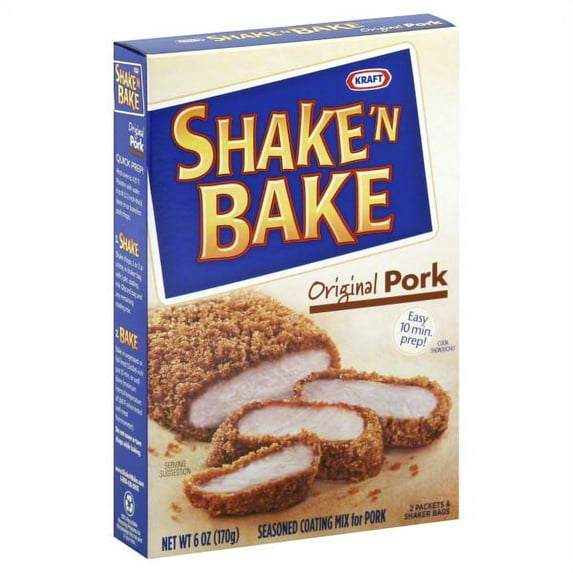 Kraft Original Pork Shake 'N Bake, 2pk/6oz