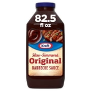 Kraft Original Slow-Simmered Barbecue Sauce, 82.5 oz Bottle