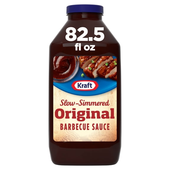 Kraft Original Slow-Simmered Barbecue Sauce, 82.5 oz Bottle