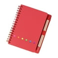 thumbnail image 1 of Kraft Paper Coil Notebook with 70 Pages, Functional Grid Design, Includes Notes and Stickers, Perfect for Students and Professionals, 1 of 6