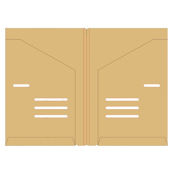 Kraft Paper File Organizer, A5 Foldable Desktop File Holder, Vertical Document Storage Box, Desk Paperwork Organizer, Multi-Purpose Office File Sorter for Letters, Documents, Magazines
