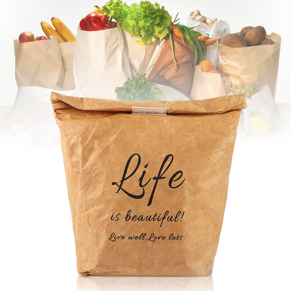 Kraft Paper Lunch Bag Environmentally Friendly Dupont Paper Aluminum