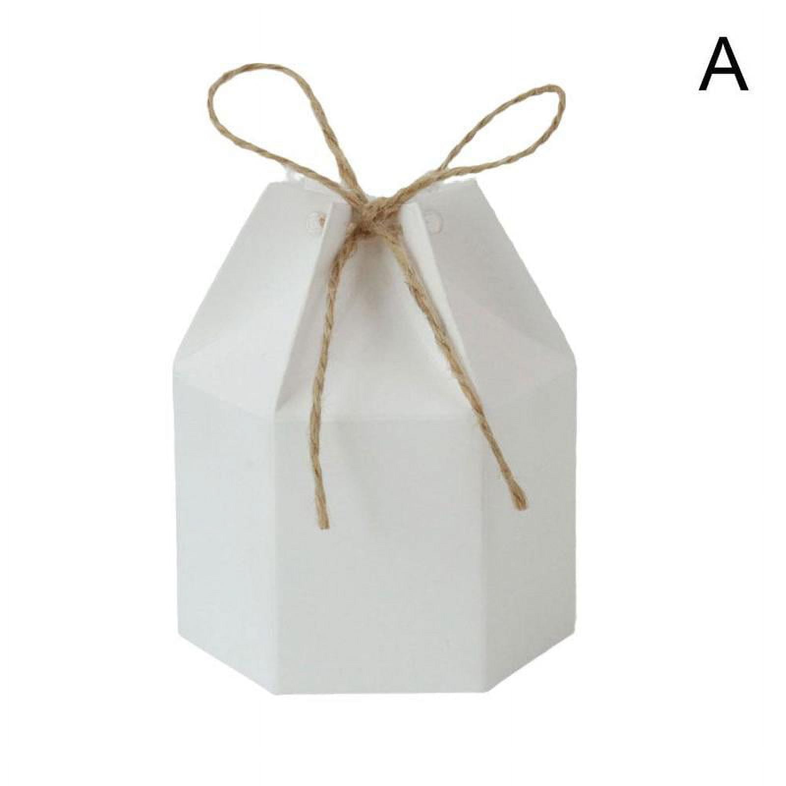 Elegant Kraft Paper Boxes Handles Wedding Favors Winter - Temu