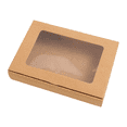 Kraft Paper Packaging Box Picnic Packaging Box Kraft Box Salad Box with