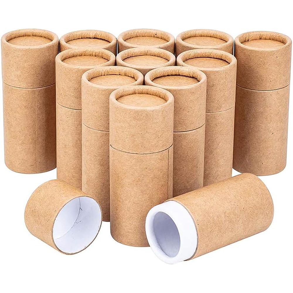 Kraft Paper Packaging Boxes For Pen Container and Tea Caddy Tube ...