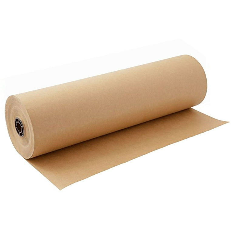 Sohindel Kraft Paper Roll - 12 inch x 1200 inch(100 ft) - Ideal for Packing, Moving, Gift Wrapping, Postal, Shipping, Parcel, Wall Art, Crafts, Bulletin Boards