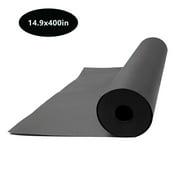 Kraft Paper Roll 14.9''x400'', Brown Color Wrapping Paper, Craft Paper, Packing Paper for Moving,Gift Wrapping, Wall Art(Black)