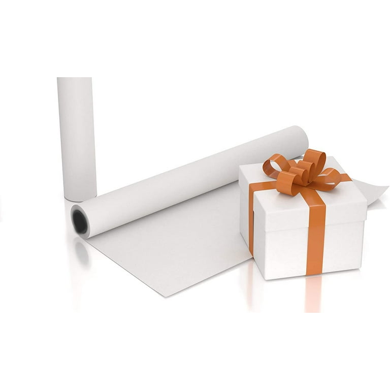 White Kraft Paper for Bouquet Wrapping 20 Sheets 17.7x11.8 inch