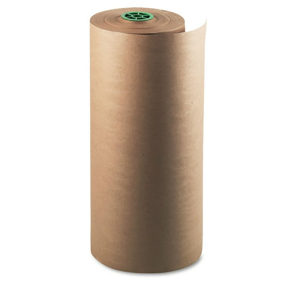Pacon P5824 50 lbs. Wrapping Weight 24 in. x 1000 ft. Kraft Paper Roll - Natural