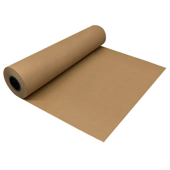Kraft Paper Roll 600'x36" 50lb Strength Brown Shipping Wrapping Cushioning Fill