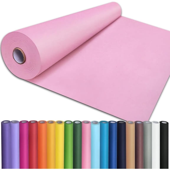 Kraft Paper Roll for Craft Bulletin Board Paper Art Table Covering Crafting Gift Wrapping Bouquet Packing Parcel 。Different colors and specifications to choose from