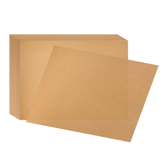 Kraft Paper Sheets Multipurpose Uncoated Recycled Material for Packaging Shipping Arts and Crafts Projects Bulk Pack