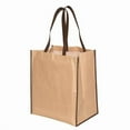 thumbnail image 1 of Kraft Paper Tote - Natural with Brown Handles, 1 of 1
