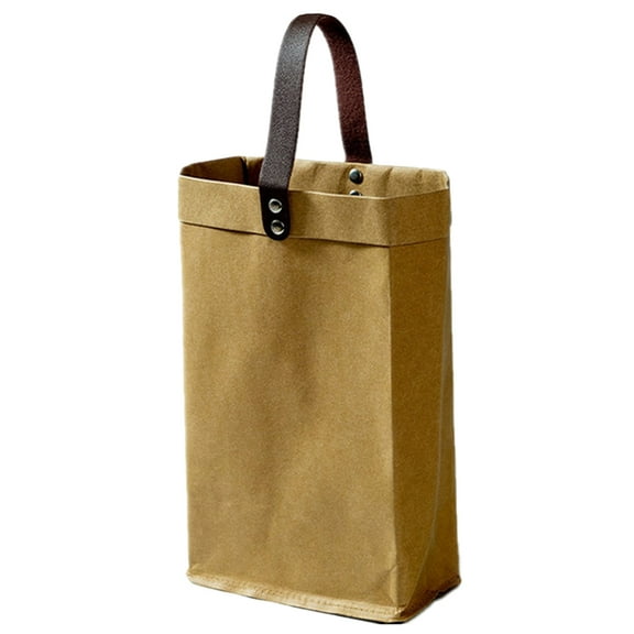 Washable Wine Bottle Storage Bag Handheld Bottle Wrapping Bag Kraft Paper Wine Gift Pouch