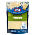 thumbnail image 1 of Kraft Parmesan Finely Shredded Natural Cheese 6oz Bag, 1 of 5